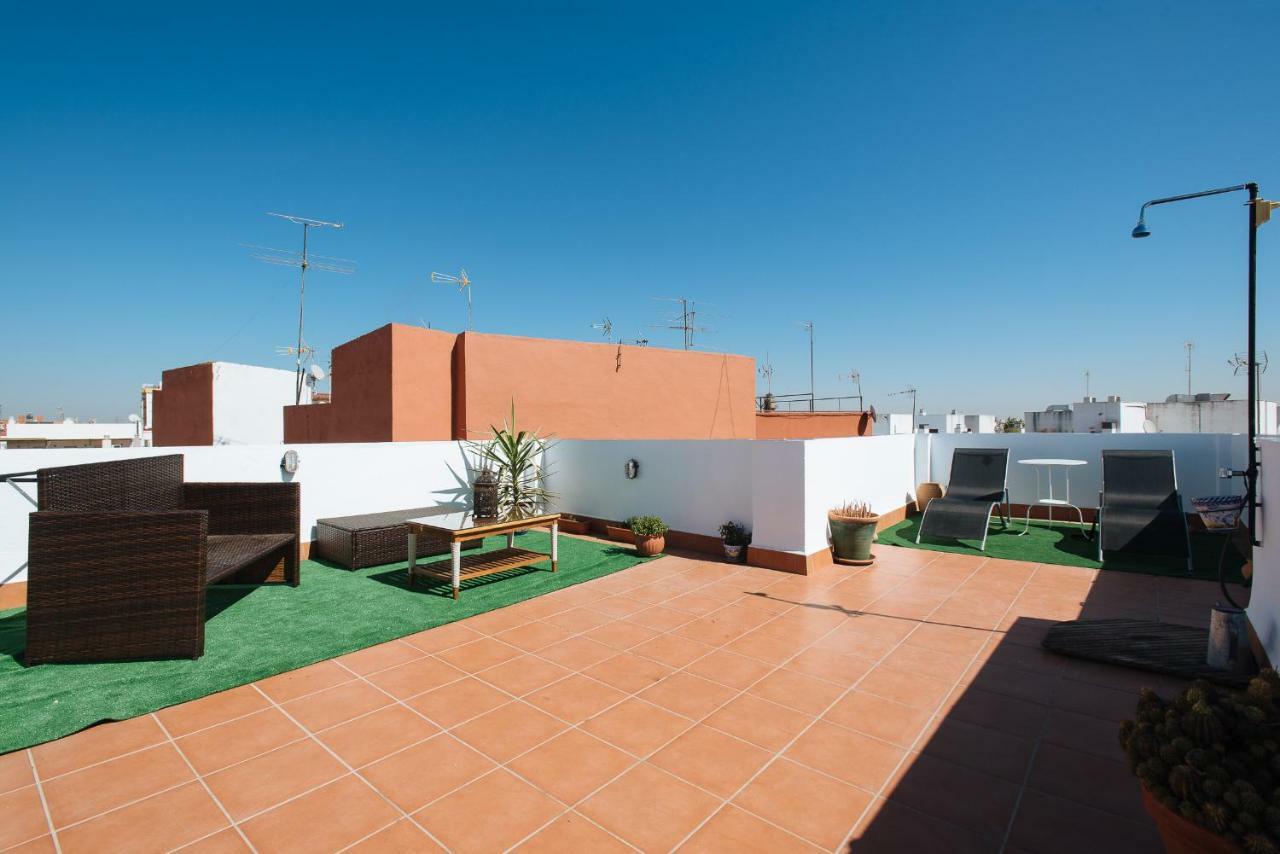 Cozy Attic With Terrace- 1Bd 1Bth- San Vicente Apartment Seville Ngoại thất bức ảnh