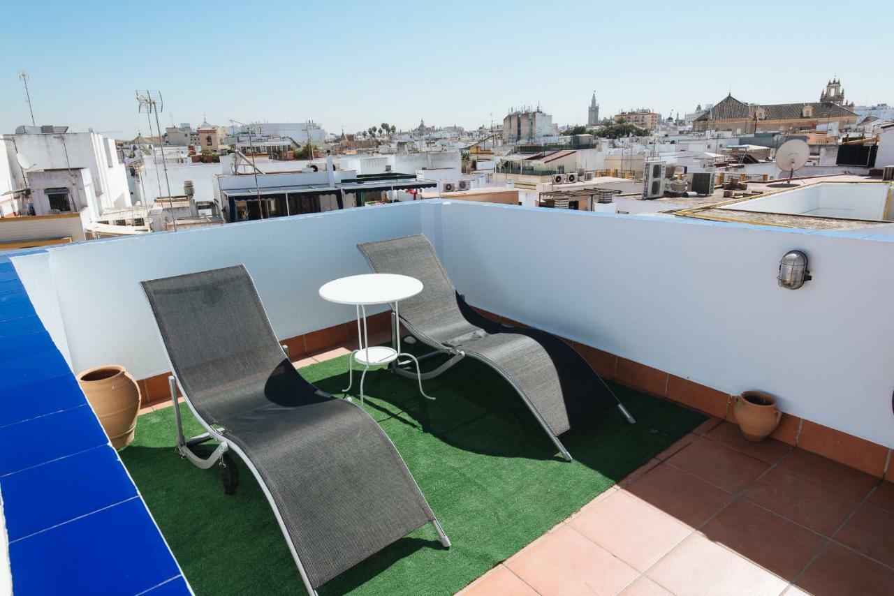 Cozy Attic With Terrace- 1Bd 1Bth- San Vicente Apartment Seville Ngoại thất bức ảnh